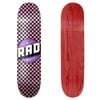 Rad Board Co Logo California Skateboard Deck Black/Pink Deck Width 7.75in