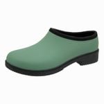 Craftright Size 7 Green Clogs