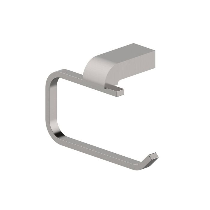 Gareth Aston Brushed Nickel Bath Access Toilet Roll Holder