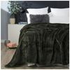 Renee Taylor 220x240cm Soft Warm Mink Blanket/Throw Heavy Weight Acrylic Jade