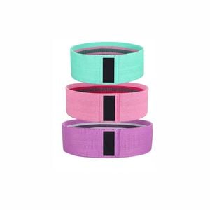 Resistance Bands Set-3 Hip Circle Loop Bands Workout Exercise Guide & Bag