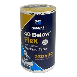 Masons 230mm x 20m 40 Below Flex