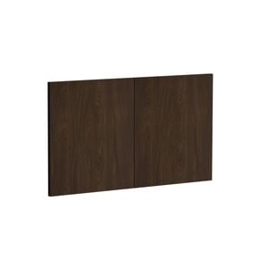 Kaboodle 800mm Walnut Modern Farmhouse Sink Doors - 2 Pack