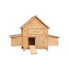 Furtastic Wooden Chicken Coop & Rabbit Hutch With Ramp Nesting Boxes