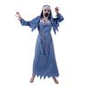 More Than Party Unisex Scary Blue Nun Halloween Costume Complete Set With Mask