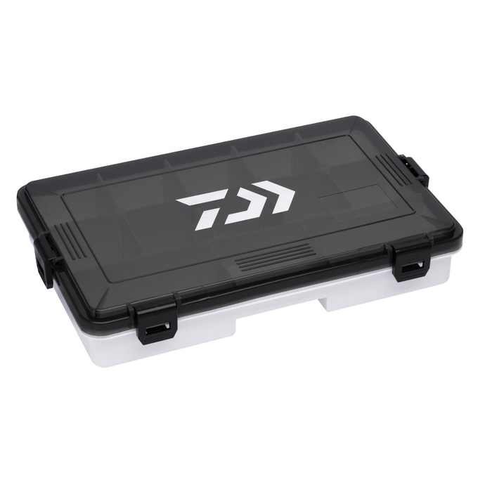 Daiwa 2022 DBox Smoke Colour Fishing Tackle Storage Box Medium Regular
