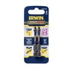 Irwin Impact Pro Performance 57mm SQ1 - 2 Pack