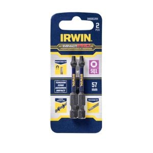 Irwin Impact Pro Performance 57mm SQ1 - 2 Pack