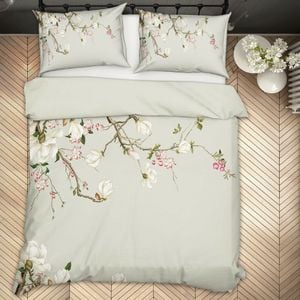 3D Plum Blossom 178 Bed Pillowcases Quilt King Size