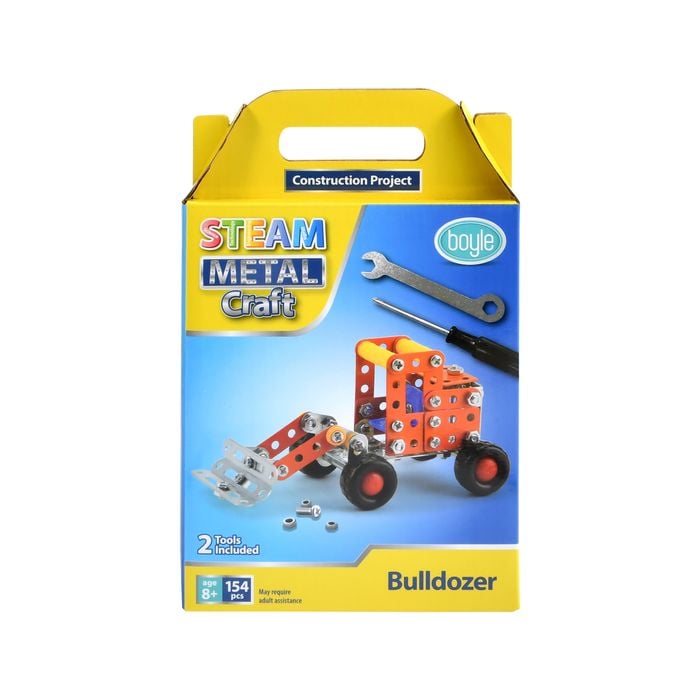 Boyle STEAM Metal Craft Kit Bulldozer 154pcs