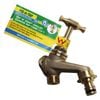 FIX-A-TAP 13mm 1/2" Brass Lead-Free T-Handle Angled Garden Tap 'N' Snap