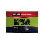 Grunt 900 x 800mm 75L Rubbish Bags - 50 Pack