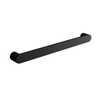 Hotwire 600mm Gun Metal Single Horizontal Round Heated Towel Rail