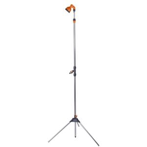 CAMPLUX Portable Poolside Outdoor Shower with on/off Valve and Tripod Stand