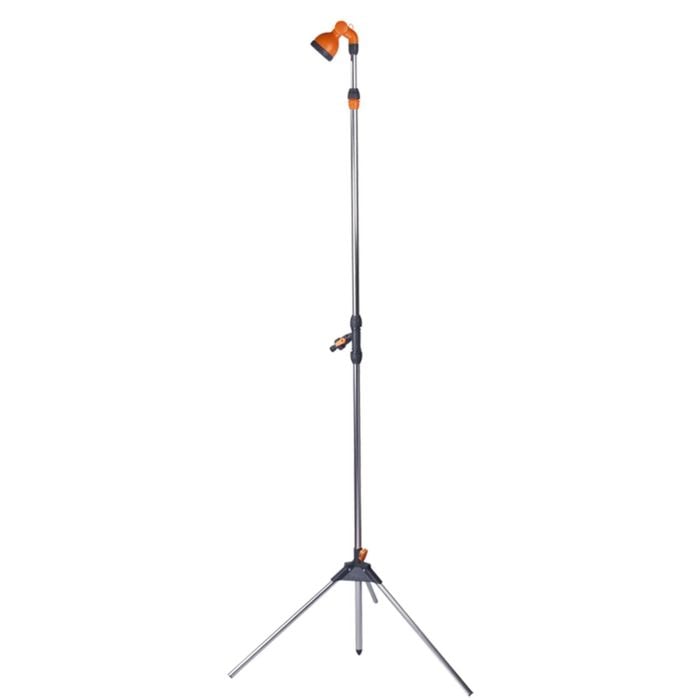 CAMPLUX Portable Poolside Outdoor Shower with on/off Valve and Tripod Stand
