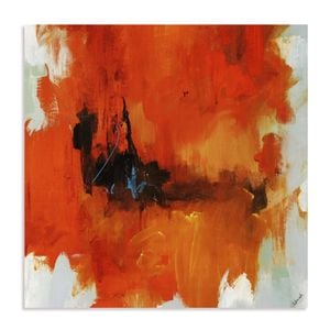 Artey | Red Tail I - Stretched Canvas - Stretched Canvas - 140 x 140cm