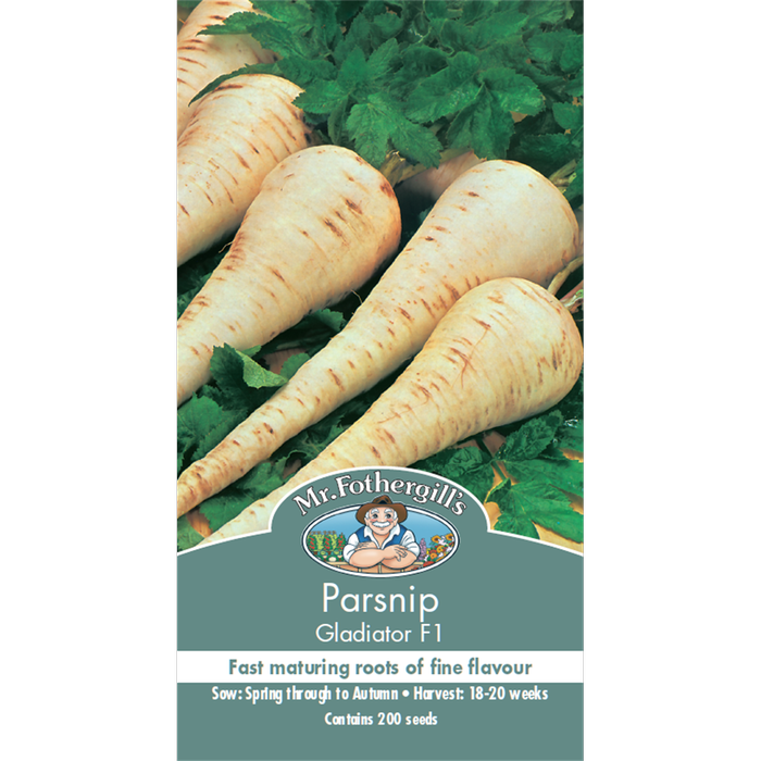 Mr Fothergill's Parsnip Gladiator Seed