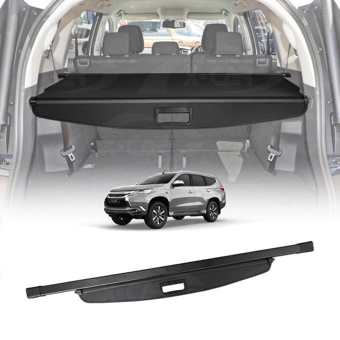 Retractable Trunk Shade Rear Cargo Security Shield Cover For Mitsubishi Pajero Sport 2016-2025