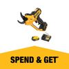 DeWALT 18V XR Power Pruner Kit - 5.0Ah DCMPP568P1-XE