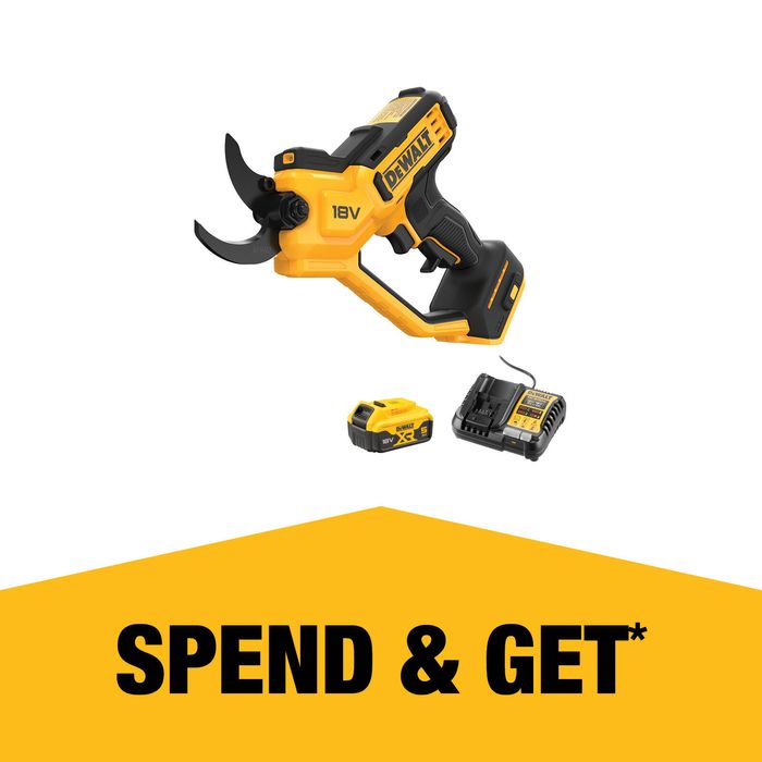 DeWALT 18V XR Power Pruner Kit - 5.0Ah DCMPP568P1-XE