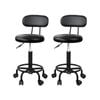 Artiss Salon Stools Black x2
