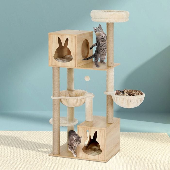 i.Pet 141cm Kitten Cat Tree Cat Tower