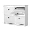 Artiss Cabinet Shoes Storage Rack Organiser White Shelf Cupboard 24 Pairs