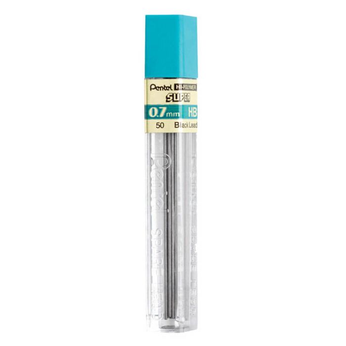 Pentel Hi-Polymer Lead Refill 0.7mm (Box of 12) (Hb)
