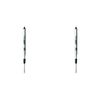 2x Lamy M16 Giant Ballpoint Pen Refill Medium For All Except Scribble & Pico Blk