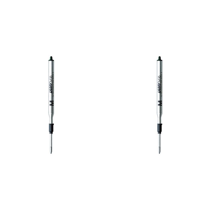 2x Lamy M16 Giant Ballpoint Pen Refill Medium For All Except Scribble & Pico Blk