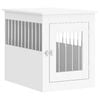 vidaXL Dog Crate Furniture White 55x75x65 cm Engineered Wood