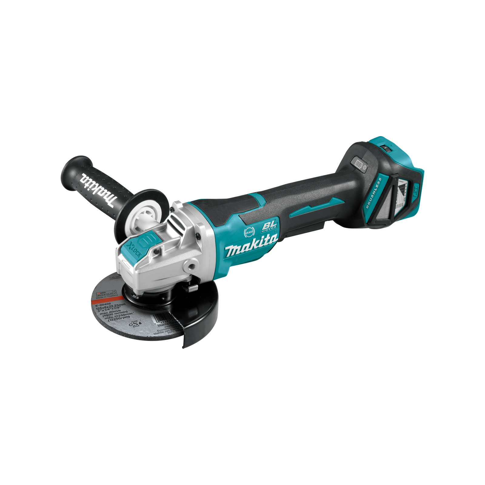 Makita 18V Brushless 125mm X Lock Grinder Skin Only Bunnings New Zealand