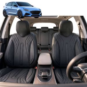 Australian Goose Front Seat Covers for Hyundai i30 N 2021 - Current (Hatch Fastback) - PU Leather, Black (2pc)