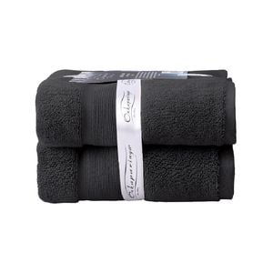 2PK Ultimate Alanya Bath Mat/Towel 850Gsm Castlerock