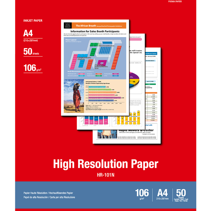 Canon High Resolution Paper A4 Paper - 50 Sheets