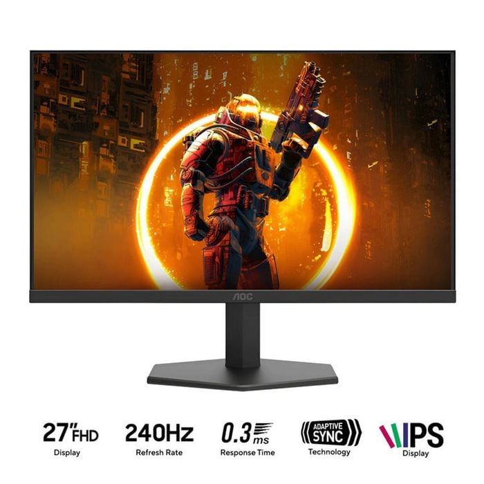 AOC 27G11ZE2 27" FHD 240Hz 0.3ms Fast IPS Gaming Monitor