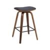 Bronze Bar Stool Black