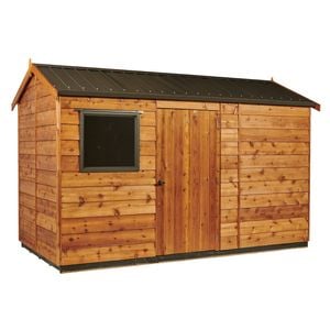 Cedar 3.6 x 1.89m Regent Shed With Colour Steel Roof