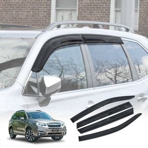 Premium Weathershields for Subaru Forester 2012-2018 Weather Shields Wind Deflectors Visor