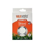 Waxworks Citronella Tealight Candles - 24 Pack