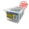 Zenith 10 - 8 x 65mm Galvanised Square Drive Countersunk Ribbed Head Timber Screws - 500 Pack