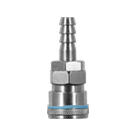 Powerfit Nitto style ¼” Barbed Coupler 