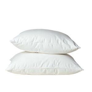 Royal Comfort Luxury Duck Feather & Down Pillow Set White 50 X 75 Cm