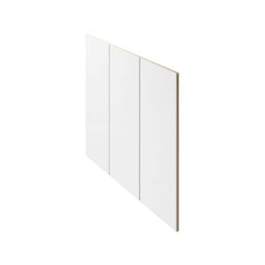 3000 x 1200mm 12mm Lining Panel White MDF Primed VJ 200mm