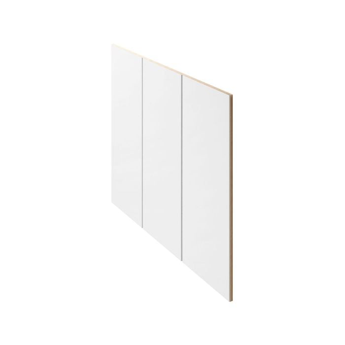 3600 x 1200mm 12mm Lining Panel White MDF Primed VJ 200mm