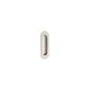 Zanda Satin Stainless Steel Oval Flush Pull 5241SS
