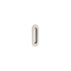 Zanda Satin Stainless Steel Oval Flush Pull 5241SS