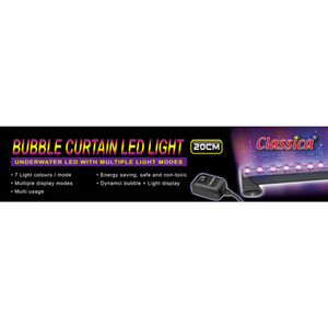 Ocean Free Classica Bubble Curtain Underwater LED Light 20cm (AL399/QHU156)