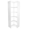 Lugna 1776 x 682 x 390mm White 5 x 2 Cube Corner Unit