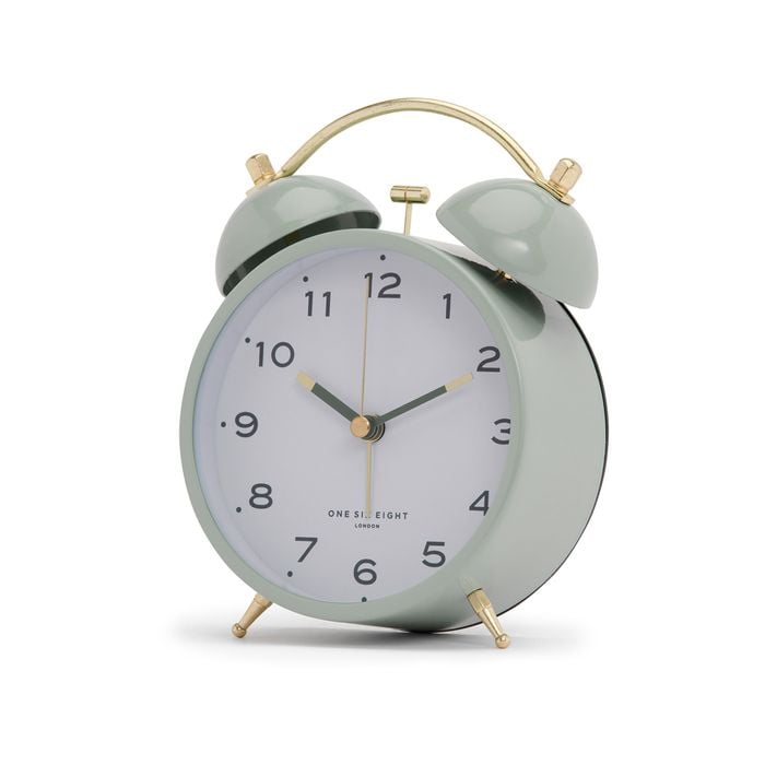 One Six Eight London Elsa Sage Green Alarm Clock